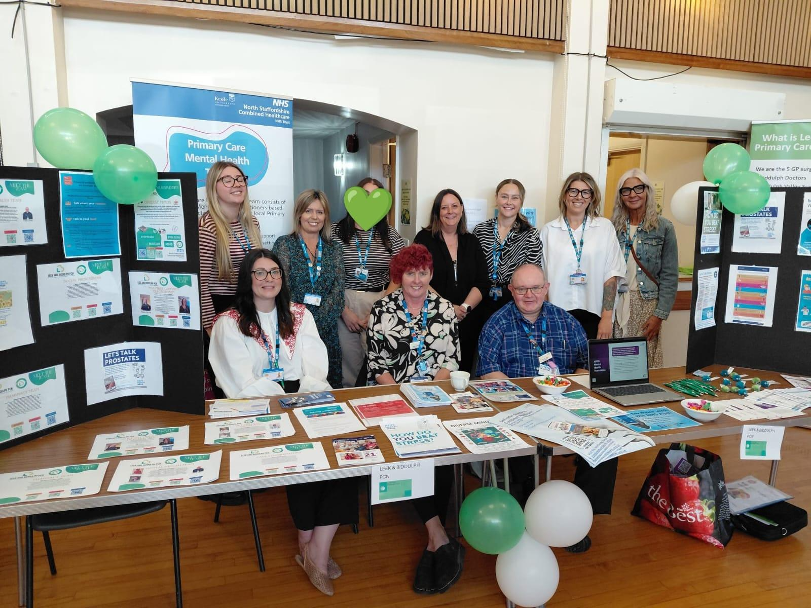 Some of our PCN Staff at the Men's Health Event